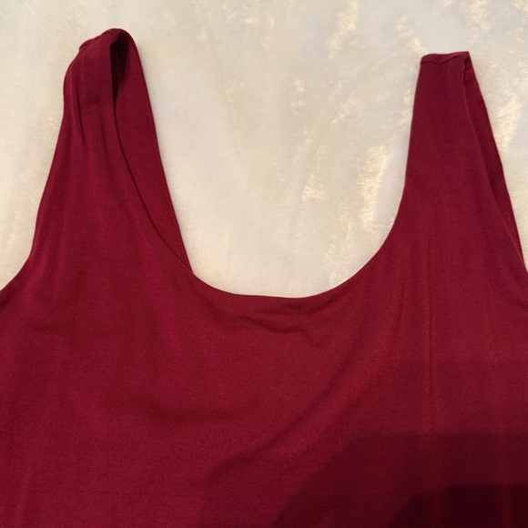 Bar III Burgundy Sleeveless Dress - Picture 7 of 11